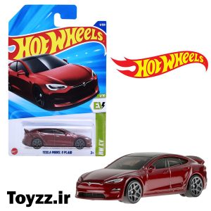 ماکت ماشین هات ویلز مدل تسلا TESLA MODEL S PLAID