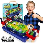 فوتبال دستی چمدانی مدل DOUBLE TABLE FOOTBALL