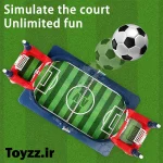 فوتبال دستی چمدانی مدل DOUBLE TABLE FOOTBALL