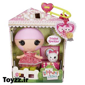 عروسک لالالوپسی برند MGA مدل Lalaloopsy Littles Trinket Sparkles