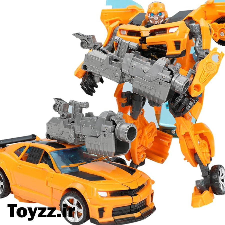ماشین تبدیل شونده ترانسفورمرز مدل بامبلبی ارتفاع 20 سانتی متر BUMBLEBEE