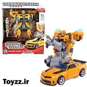 ماشین تبدیل شونده ترانسفورمرز مدل بامبلبی ارتفاع 20 سانتی متر BUMBLEBEE