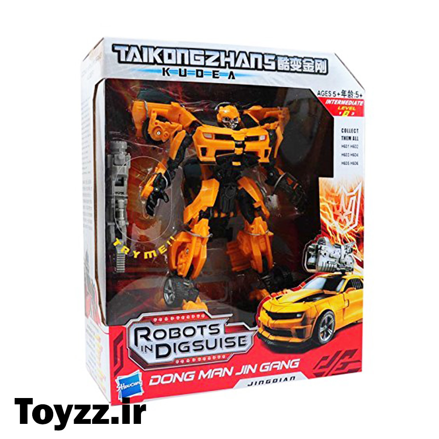 ماشین تبدیل شونده ترانسفورمرز مدل بامبلبی ارتفاع 20 سانتی متر BUMBLEBEE