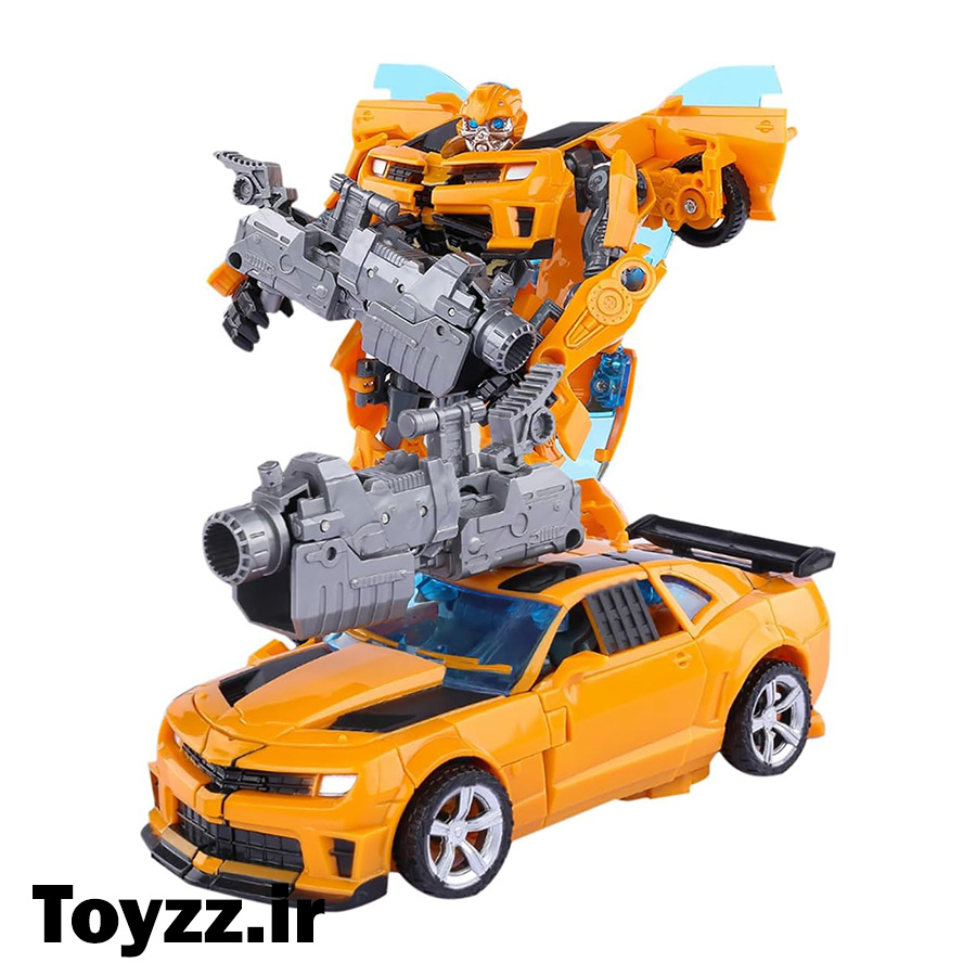 ماشین تبدیل شونده ترانسفورمرز مدل بامبلبی ارتفاع 20 سانتی متر BUMBLEBEE