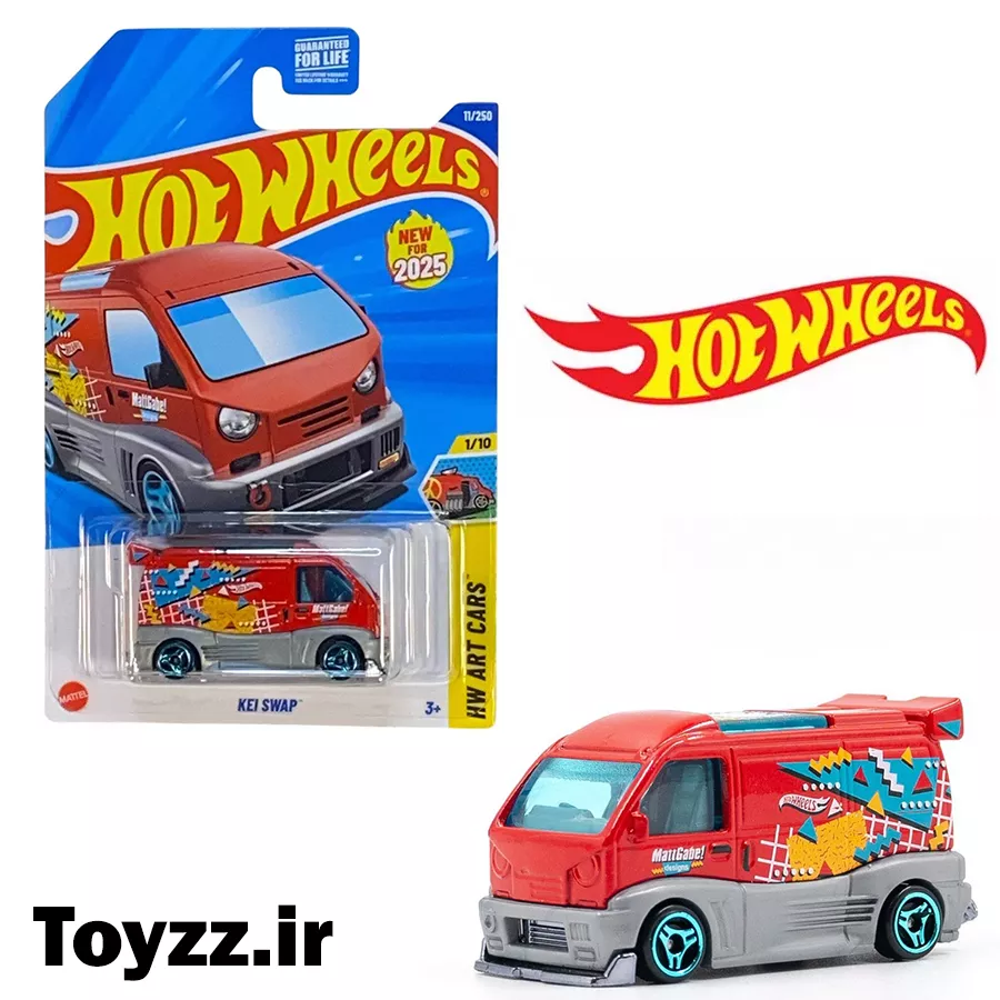 ماکت ماشین هات ویلز مدل KEI SWAP سری HW ART CARS