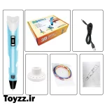 قلم طراحی سه بعدی مدل 3D printing pen