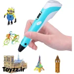 قلم طراحی سه بعدی مدل 3D printing pen