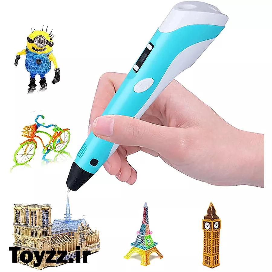 قلم طراحی سه بعدی مدل 3D printing pen