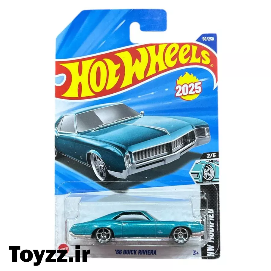 ماکت ماشین هات ویلز مدل 66 BUICK RIVIERA سری HW MODIFIED