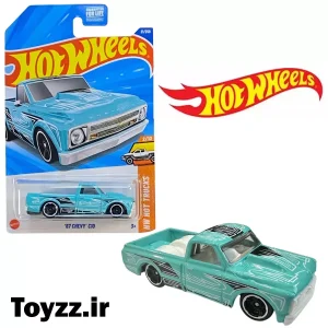 ماکت ماشین هات ویلز مدل 67 CHEVY C10 سری HW HOT TRUCKS