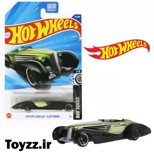 ماکت هات ویلز مدل CUSTOM CADILLAC FLEETWOOD سری ROD SQUAD