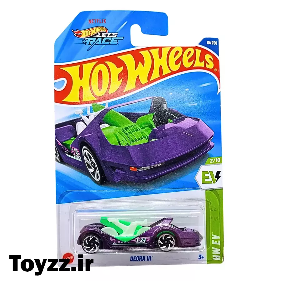 ماکت ماشین هات ویلز مدل DEORA 3 سری HW EV