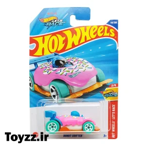 ماکت ماشین هات ویلز مدل DONUT DRIFTER سری HOT WHEELS LETS RACE