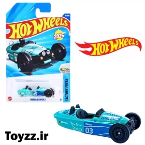 ماکت ماشین هات ویلز مدل MORGAN SUPER 3 سری FACTORY FRESH