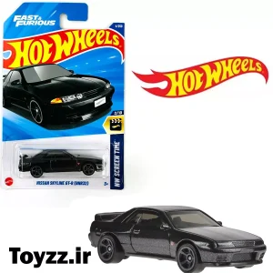 ماکت ماشین هات ویلز مدل (BNR32)NISSAN SKYLINE GT-R سری HW SCREEN TIME