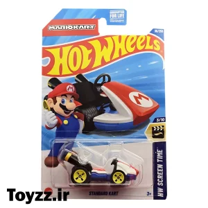 ماکت ماشین هات ویلز مدل STANDARD KART سری HW SCREEN TIME