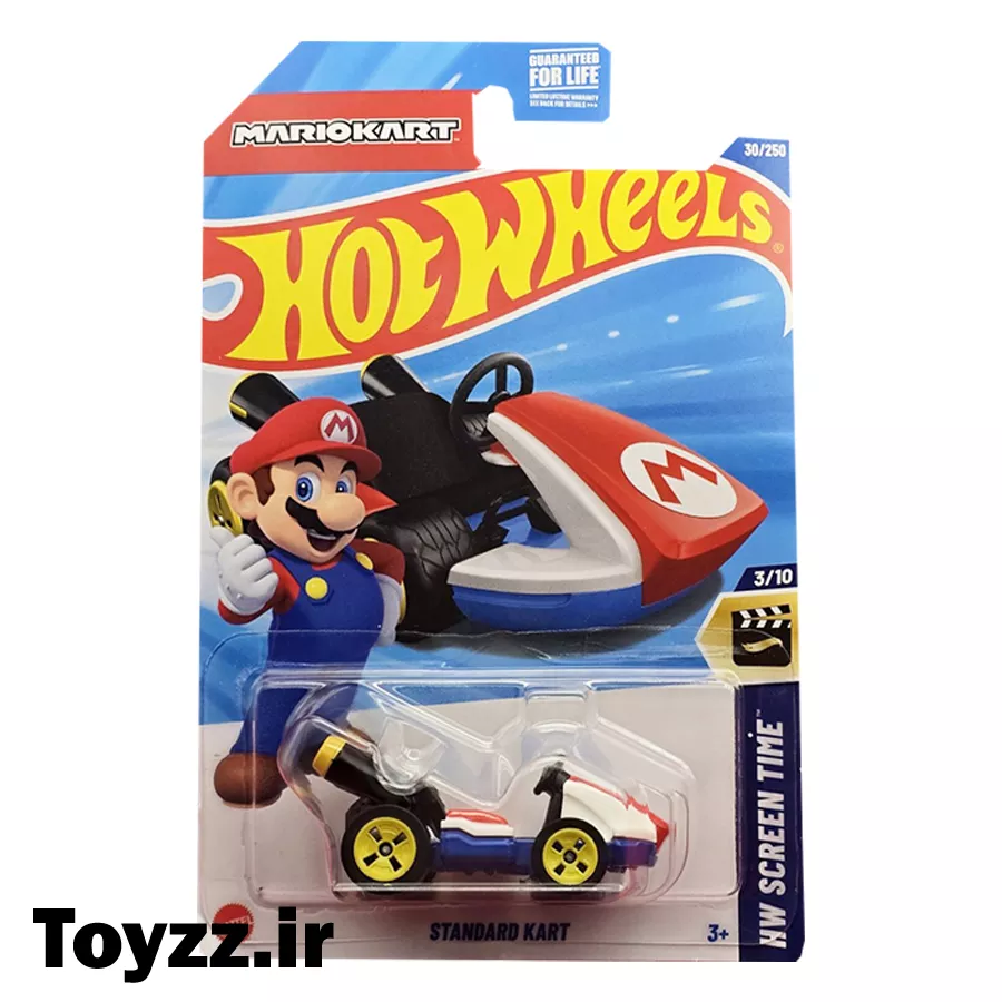 ماکت ماشین هات ویلز مدل STANDARD KART سری HW SCREEN TIME