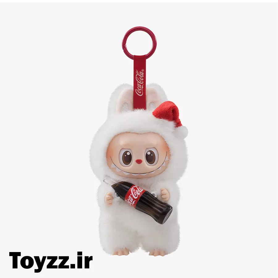 عروسک شانسی لبوبو کوکاکولا مدل POP MART LABUBU THE MONSTERS COCA-COLA