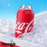 عروسک شانسی لبوبو کوکاکولا مدل POP MART LABUBU THE MONSTERS COCA-COLA