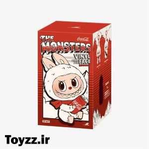 عروسک شانسی لبوبو کوکاکولا مدل POP MART LABUBU THE MONSTERS COCA-COLA