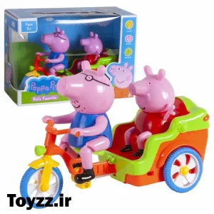 اسباب بازی پپا خوکه مدل Daddy Pigs Tricycle