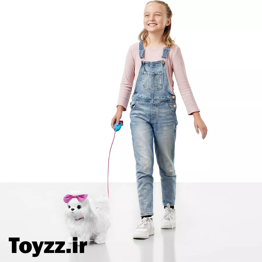 سگ قلاده دار پولیشی رباتیک برند زورو مدل Lil Paw Paw Puppy