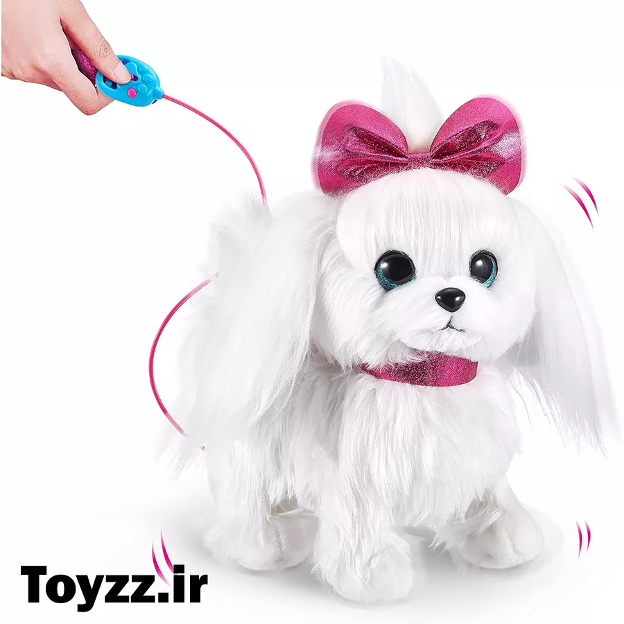 سگ قلاده دار پولیشی رباتیک برند زورو مدل Lil Paw Paw Puppy