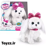 سگ قلاده دار پولیشی رباتیک برند زورو مدل Lil Paw Paw Puppy