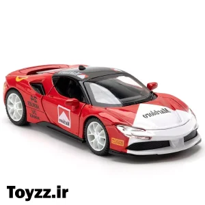ماکت ماشین فلزی طرح فراری مدل ferrari SF90 marlboro livery