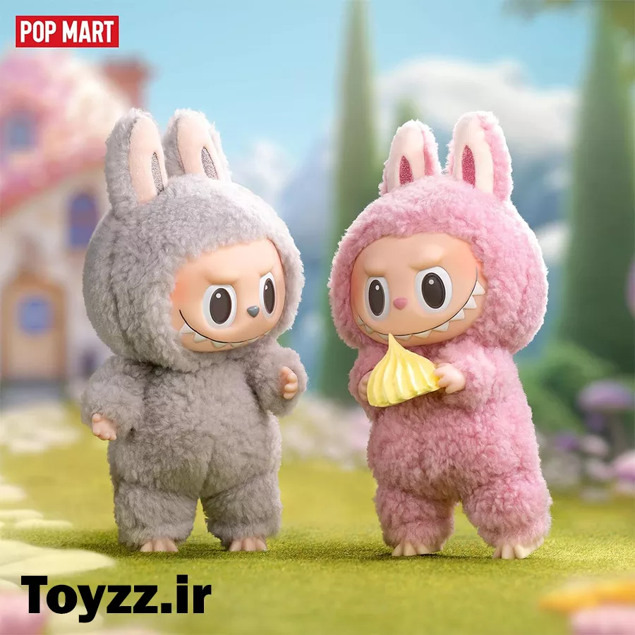 عروسک شانسی لبوبو اورجینال سری ماکارون مدل POP MART LABUBU EXCITING MACARON