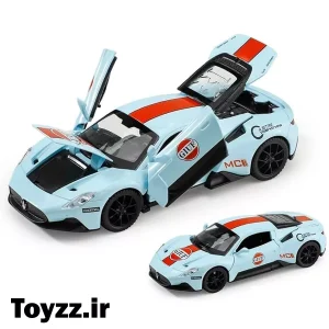 ماکت ماشین فلزی طرح مازراتی مدل Maserati MC20 GIUF edition
