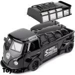 ماکت ماشین فلزی طرح فولکس واگن مدل Volkswagen Bus Transporter مشکی