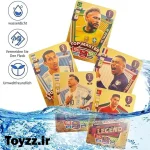 کارت های فوتبالی جام جهانی world football stars طلایی