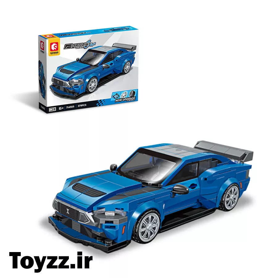 ساختنی لگو ماشین برند سمبو بلاک مدل SEMBO BLOCK FAMOUS CAR 714565