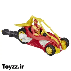 ماشین بازی هاسبرو طرح مردعنکبوتی مدل Iron Spider Ultimate Web Warriors