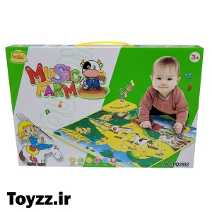 بازی آموزشی مدل سفره موزیکا طرح مرزعه