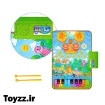 بازی آموزشی مدل سفره 3 در 1 دارای پیانو و درام طرح دایناسور
