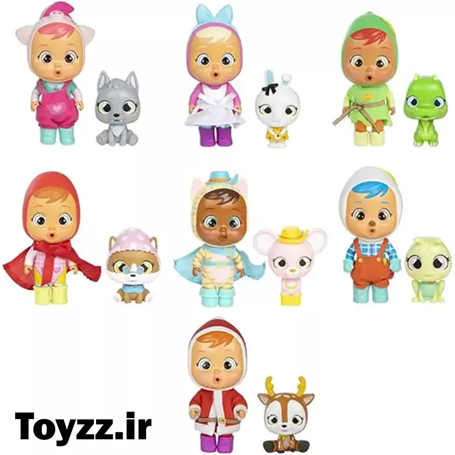 اسباب بازی سوپرایزی اصلی کرای بی بیز مدل CRY BABIEs Magic Teais