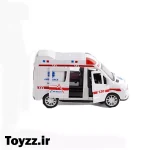 اسباب بازی ماشین آمبولانس موزیکال و چراغدار کد 62925