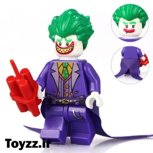 مینی فیگور لگویی جوکر شنل دار با تی‌ان‌تی The Joker