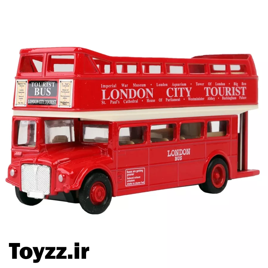 ماکت اتوبوس ویلی طرح لندن سیتی توریست مدل LONDON Bus