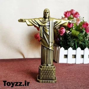 تندیس فلزی مسیح برزیل کد 9-212