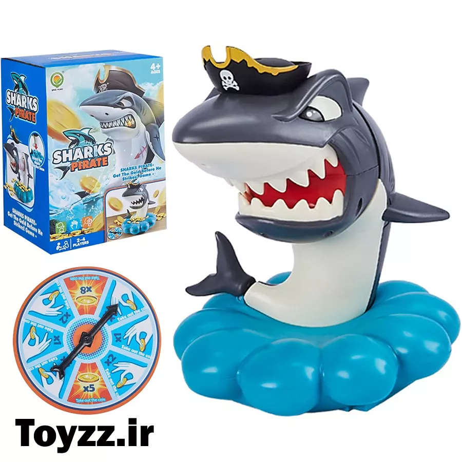 بازی سرقت از کوسه مدل sharks pirate کد 1288