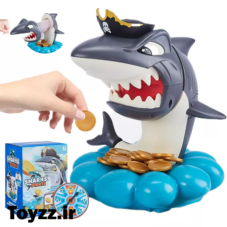 بازی سرقت از کوسه مدل sharks pirate کد 1288