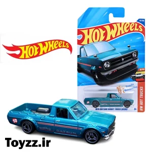 ماکت ماشین هات ویلز مدل 1975 DATSUN SUNNY TRUCK (B120) سری HW HOT TRUCKS