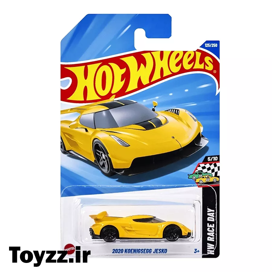 ماکت ماشین هات ویلز مدل 2020 KOENIGSEGG JESKO سری HW RACE DAY