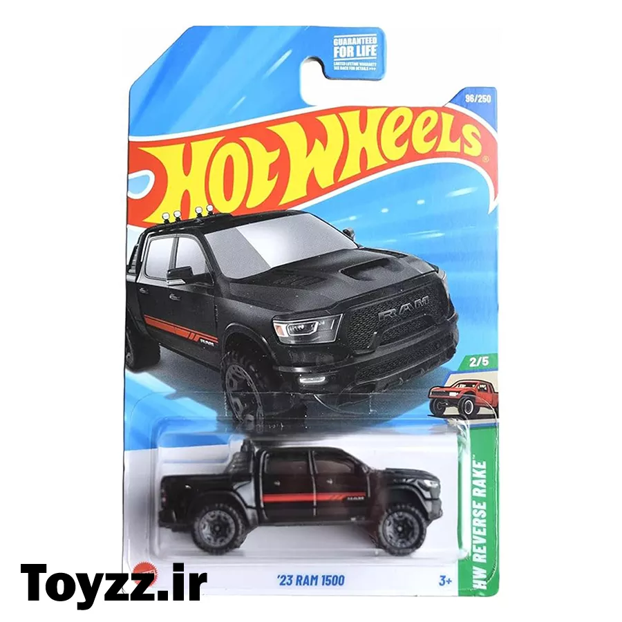 ماکت ماشین هات ویلز مدل 23 RAM 1500 سری HW REVERSE RAKE