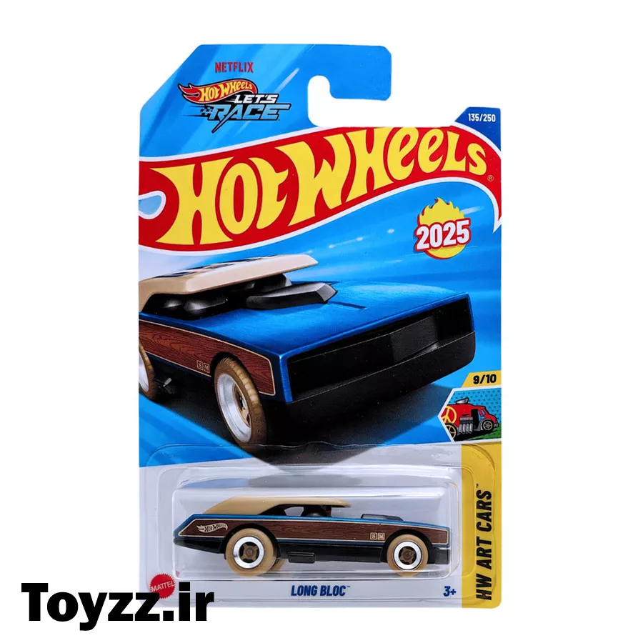 ماکت ماشین هات ویلز مدل LONG BLOC سری HW ART CARS