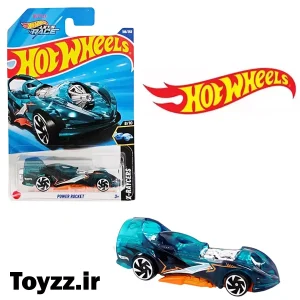 ماکت ماشین هات ویلز مدل POWER ROCKET سری X-RAYCERS