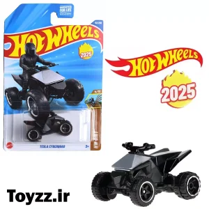 ماکت ماشین هات ویلز مدل TESLA CYBERQUAD سری HW DIRT